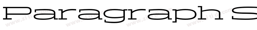 Paragraph Stretch Bo字体转换